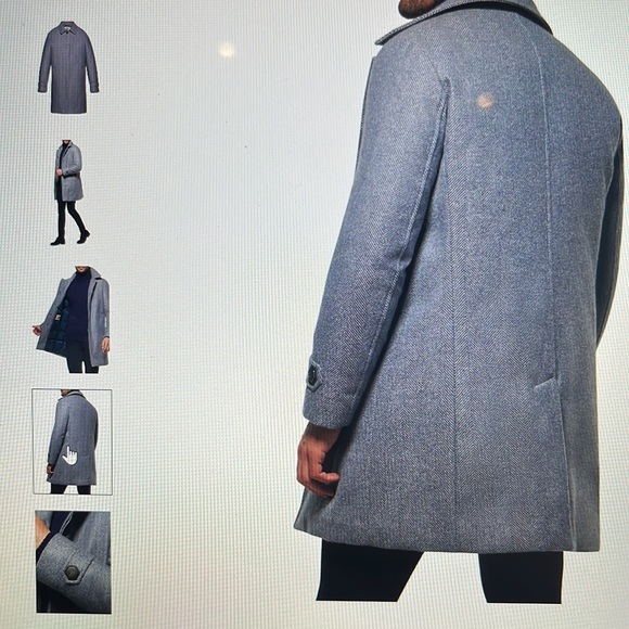 Norwegian Wool Jackets & Coats Luxury Spread Collar Herringbone